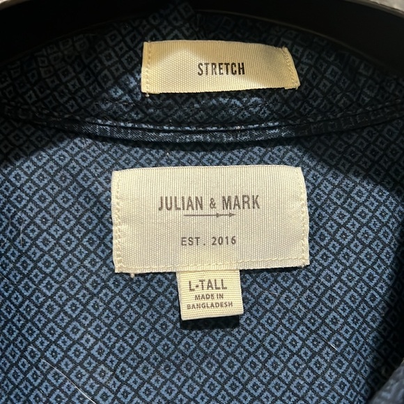 Julian & Mark Tall Short Sleeve Button Down - Picture 3 of 5